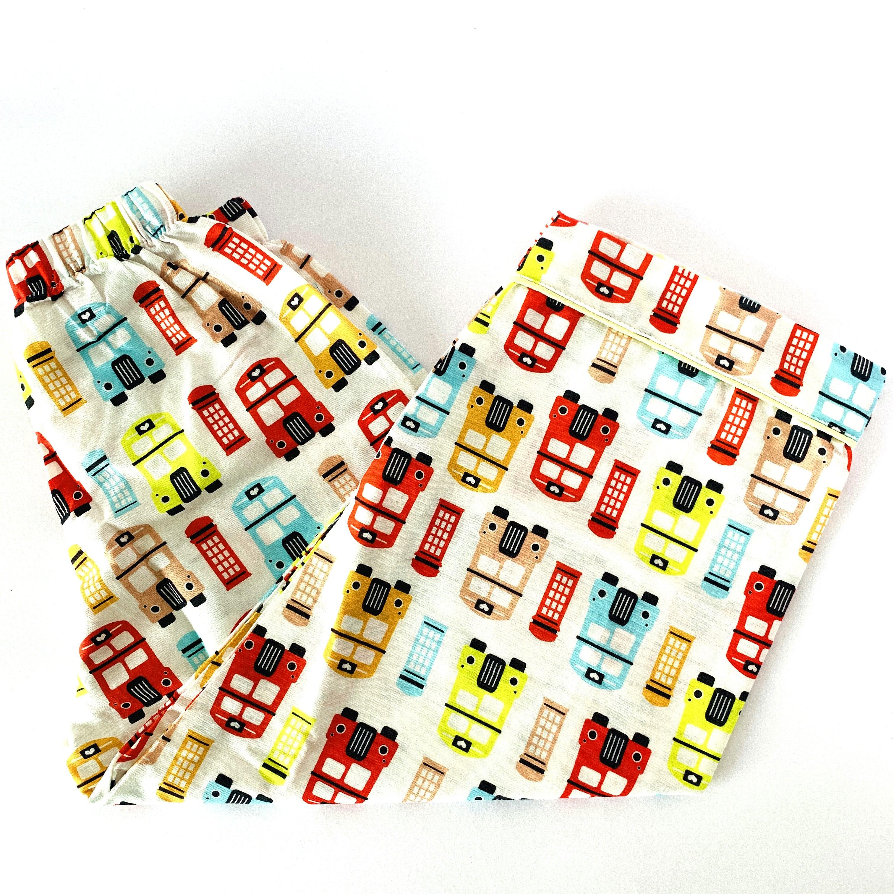 Colorful Retro London Night Suit