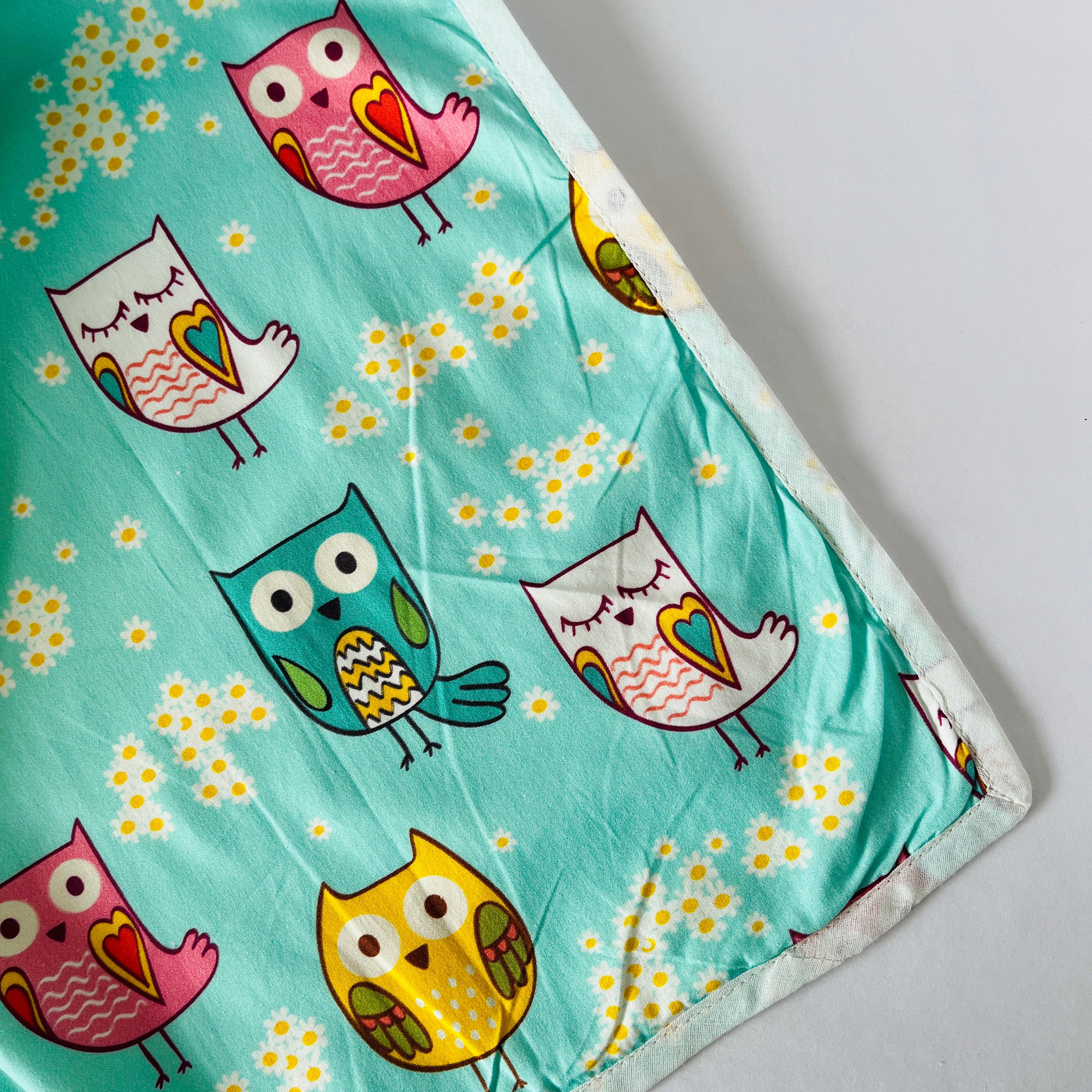 Mint Green Kewl Owl Blanket
