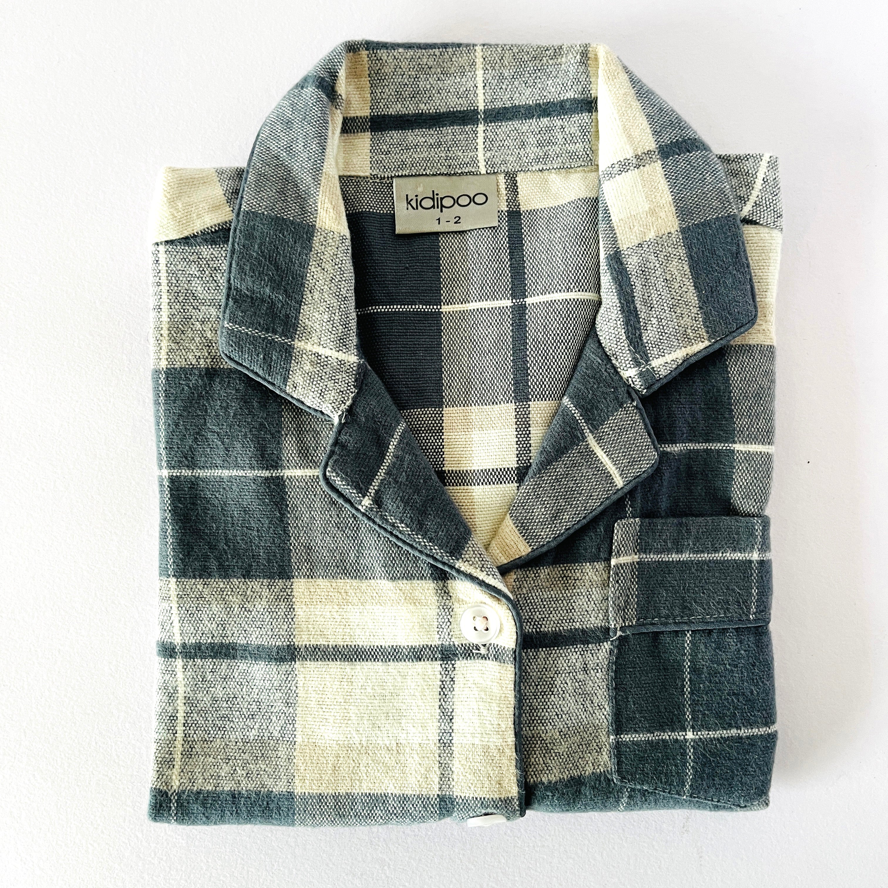 Royal Flannel Night Suit