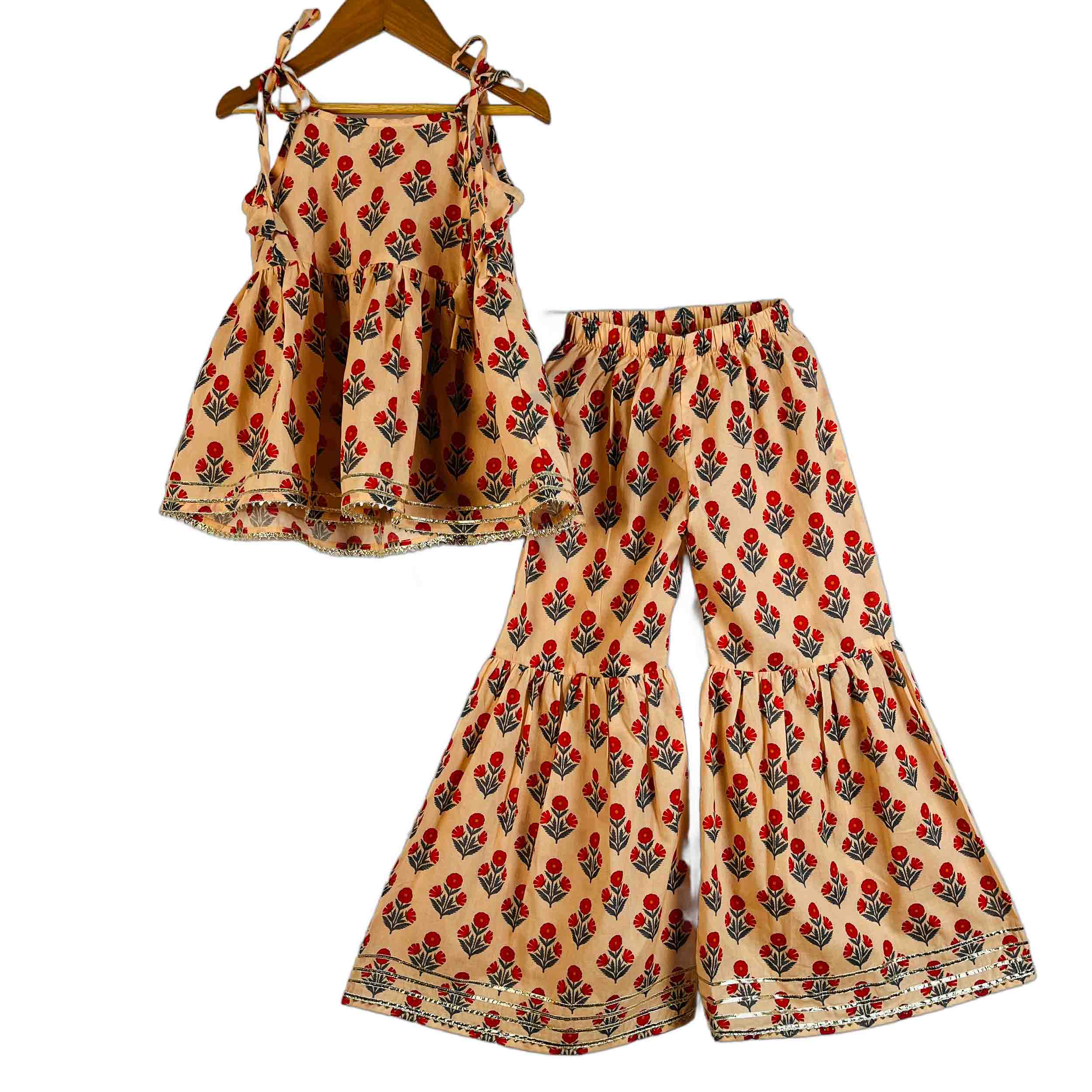 Phoolwari Sharara Set