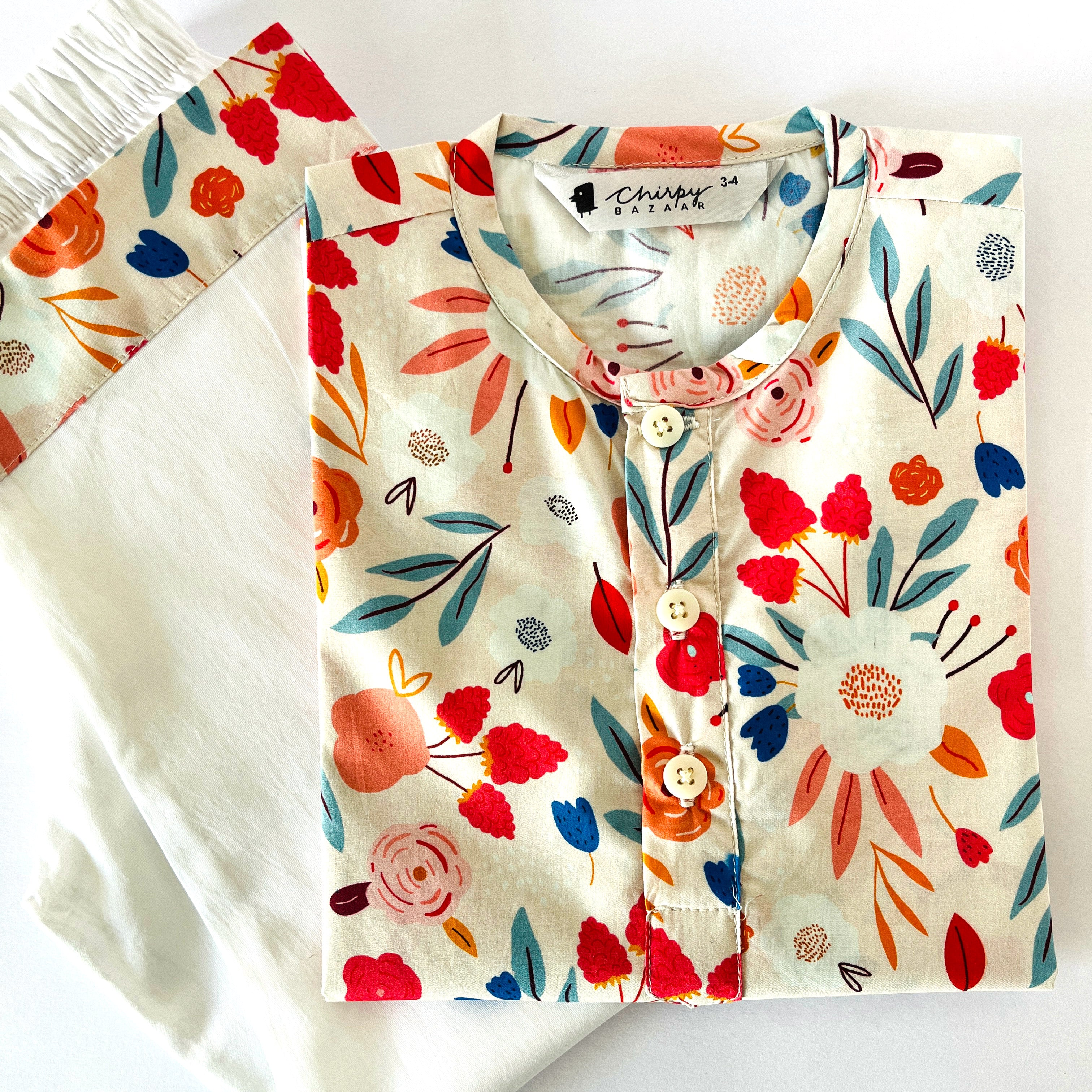 Floral Kurta Pajama