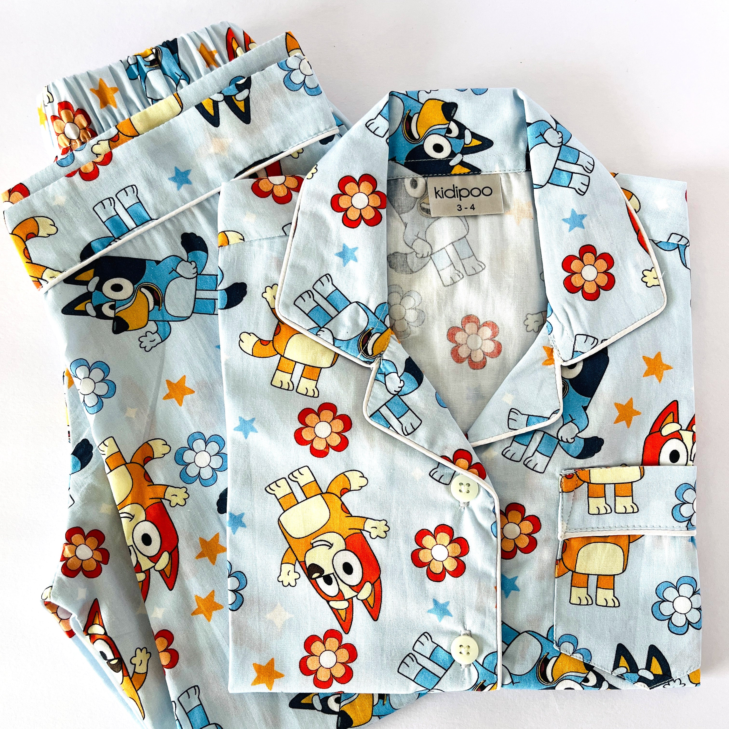 Smashing Bluey Night Suit