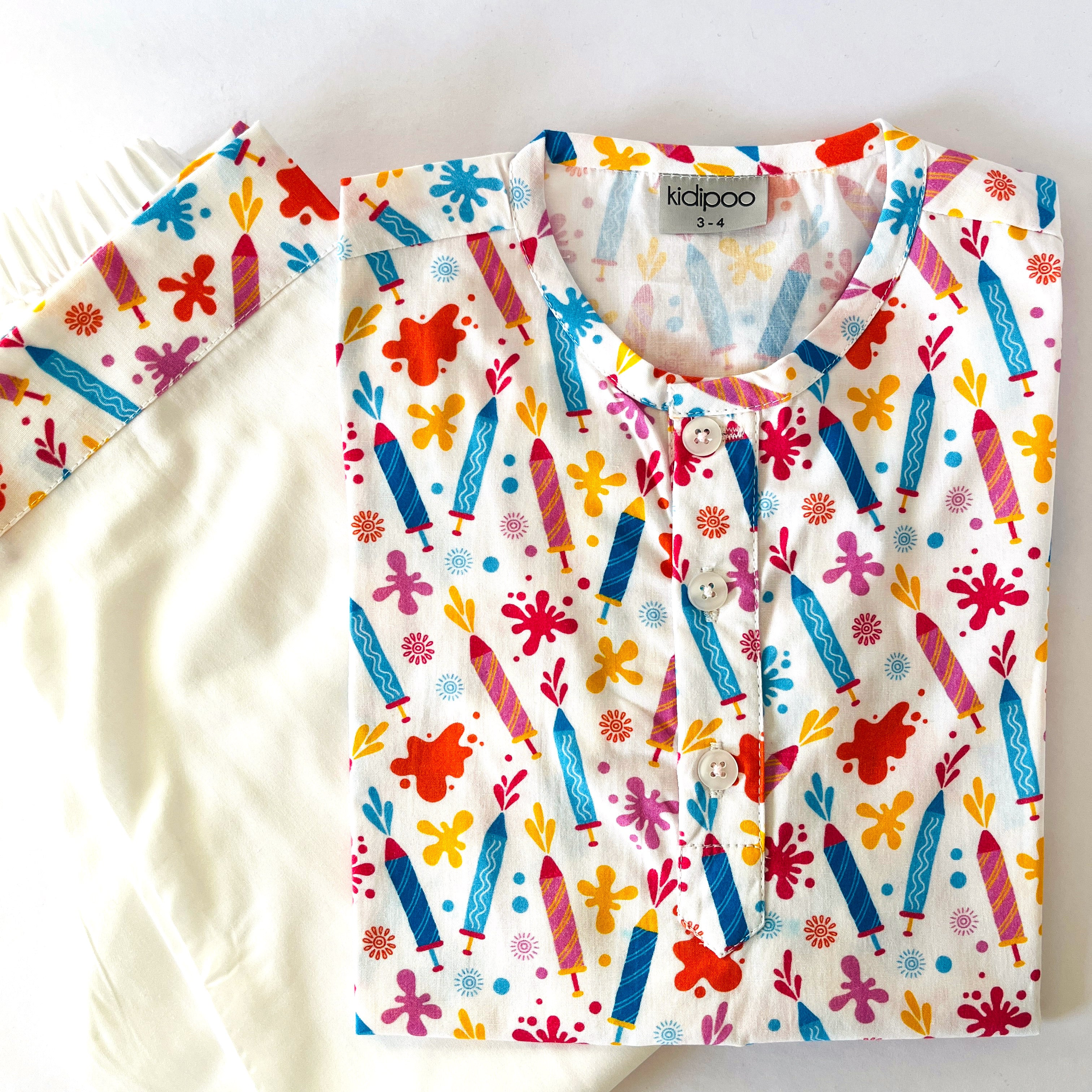 Holi Hai Kurta Pajama