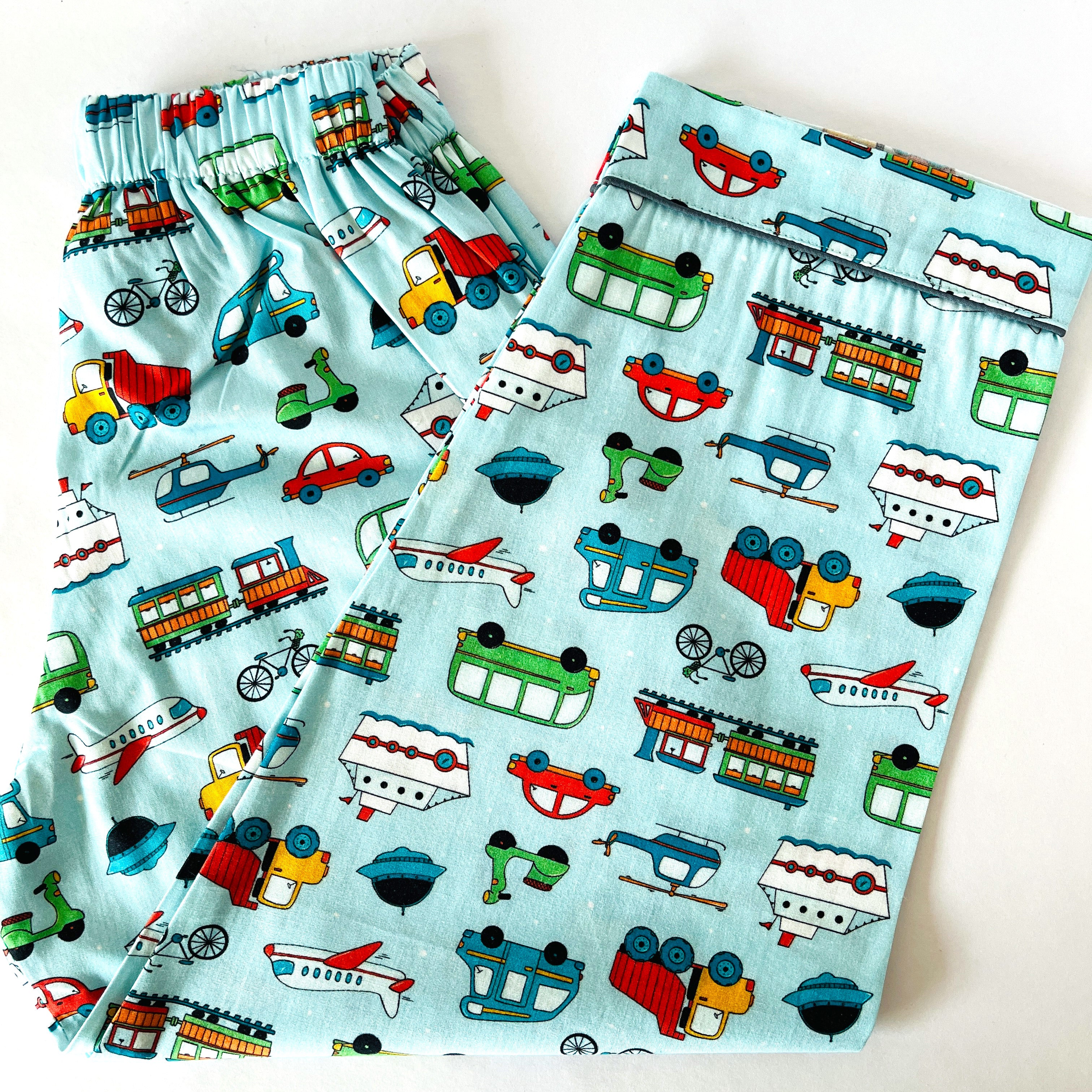 Fun Transport Vehicles Night Suit