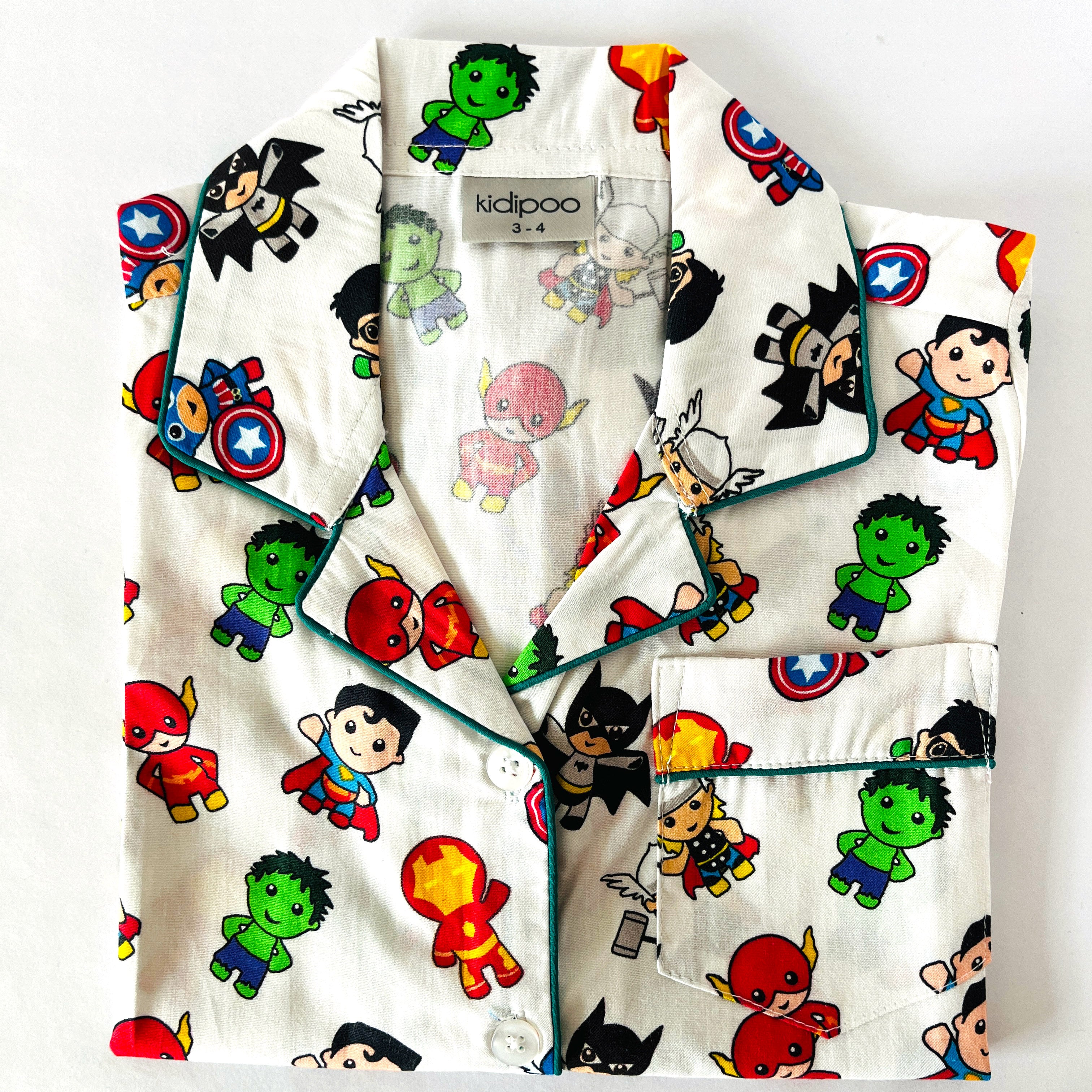 Little Super Heroes Night Suit