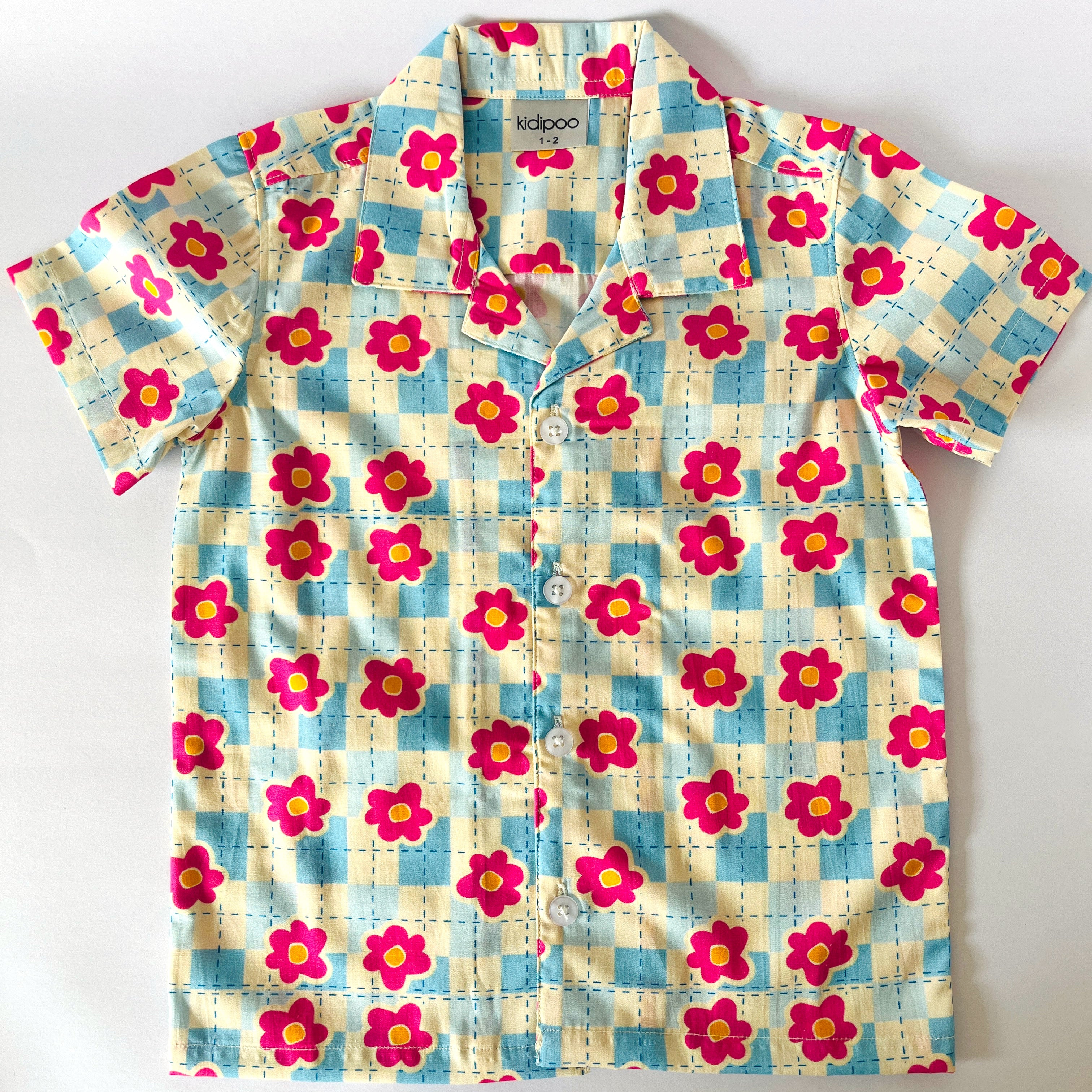 Blue Blossom Coord Set