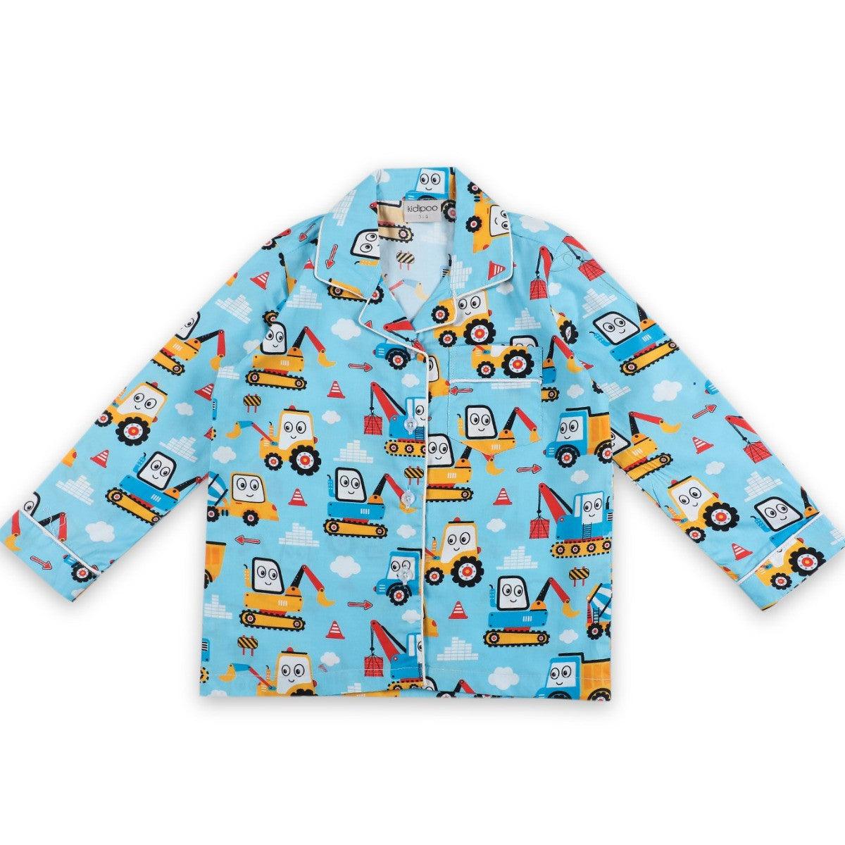 Blue Truck Night Suit