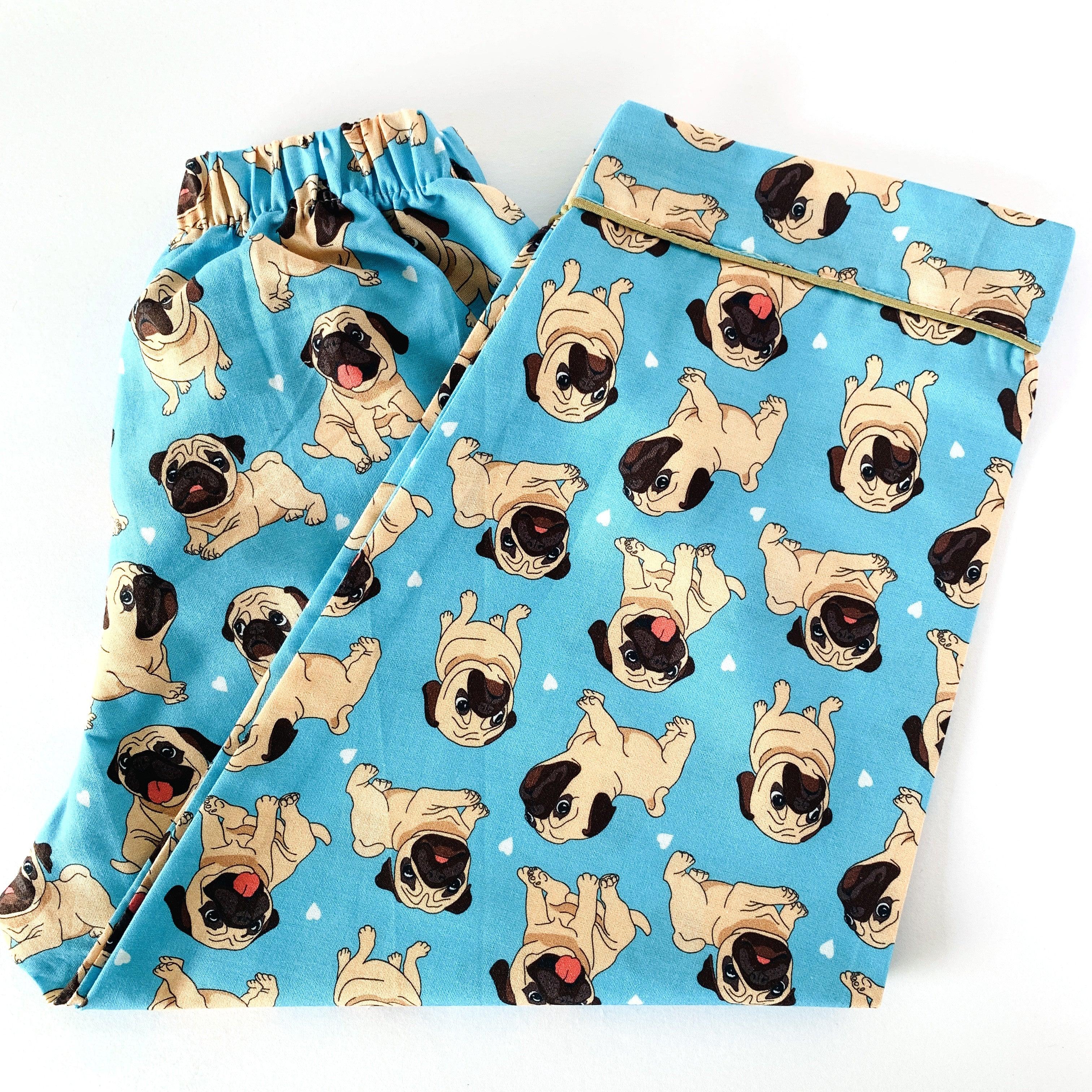 Funny Pugs Puppies Night Suit