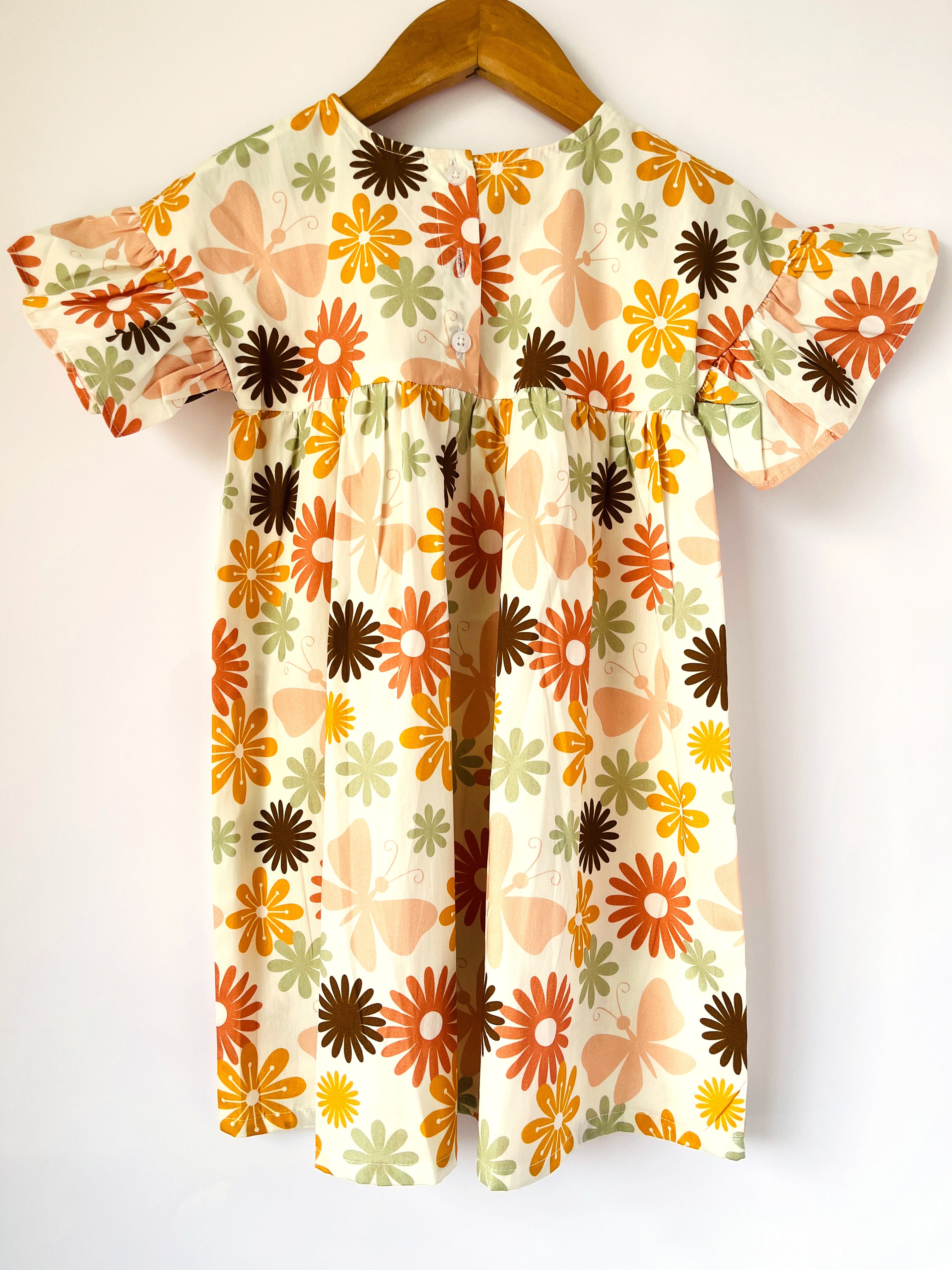 Butterfly Floral Dress