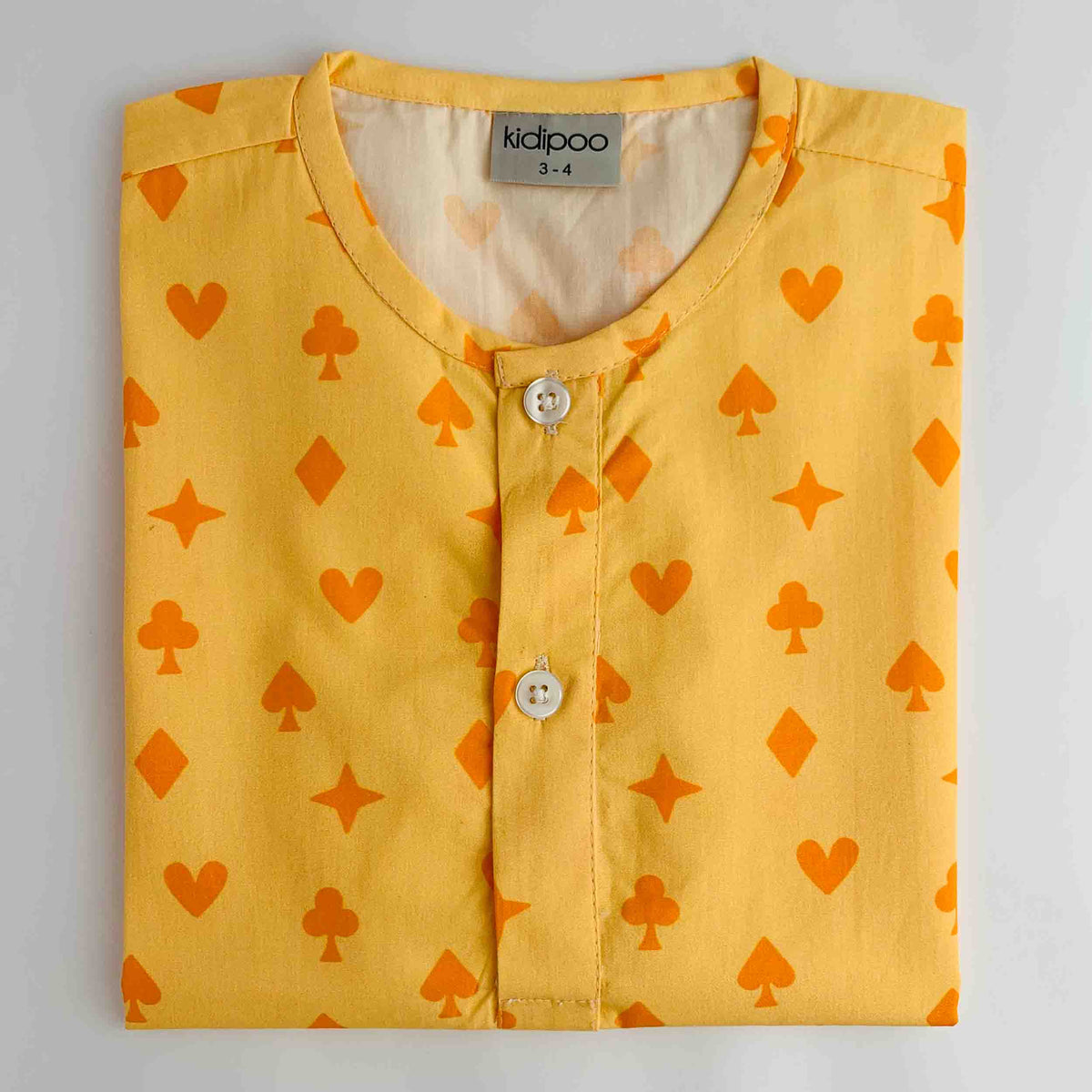 Cards Carnival Kurta Pajama