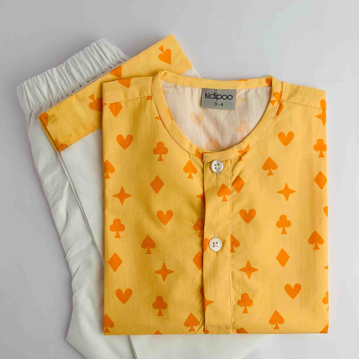 Cards Carnival Kurta Pajama