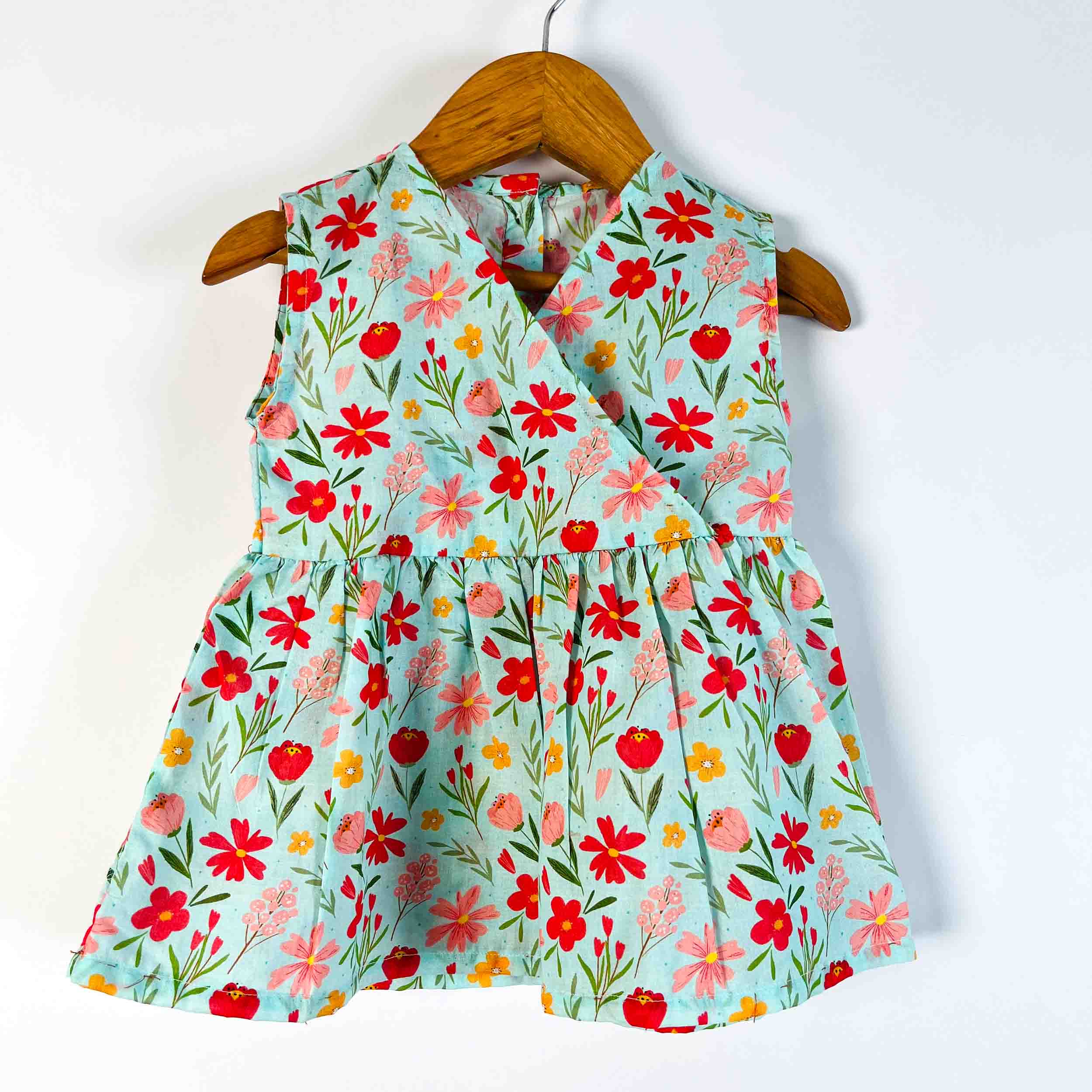 Mint Blossom Peplum Set