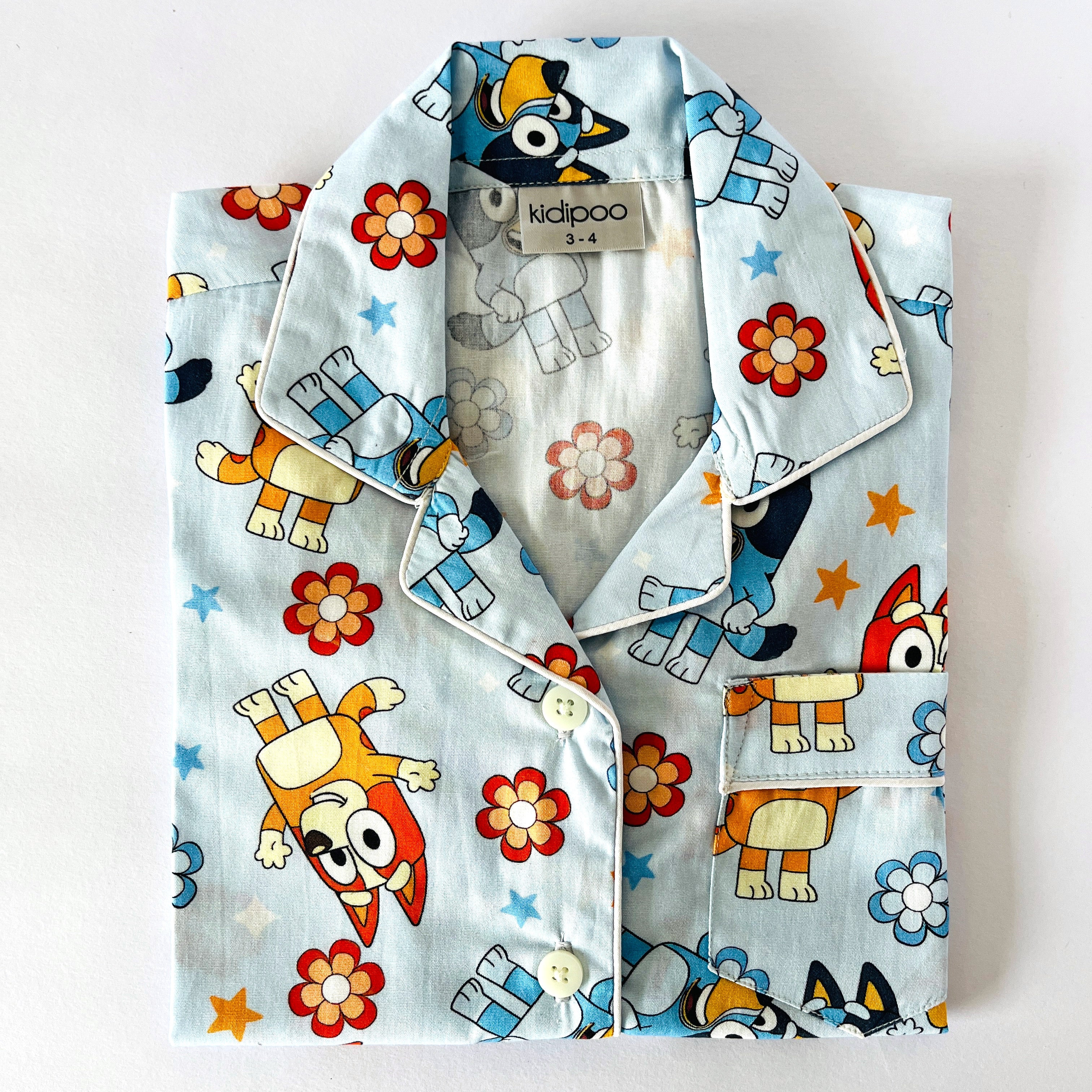 Smashing Bluey Night Suit