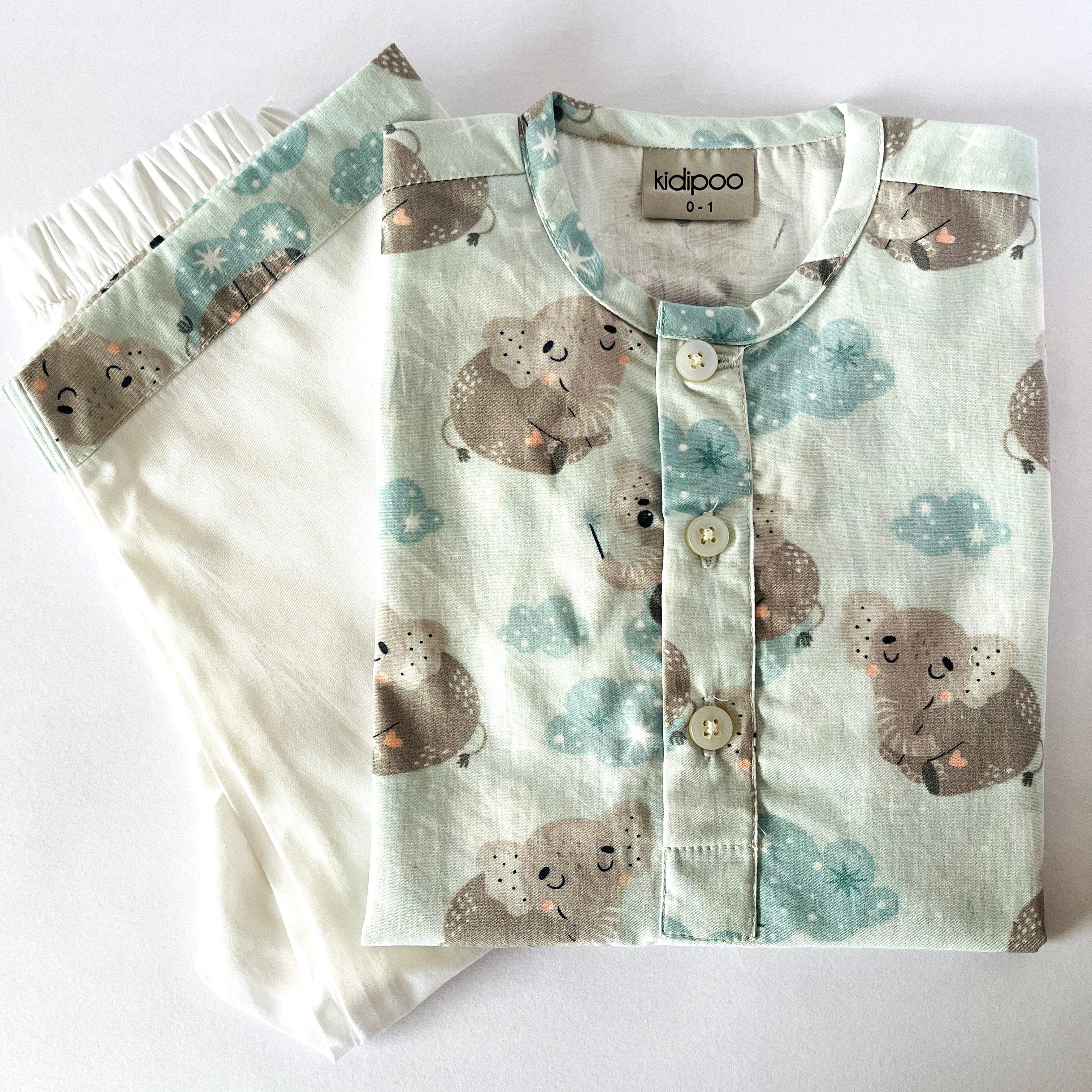Sleepy Elephant Kurta Pajama